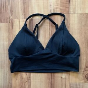 Black Triangle sports bralette